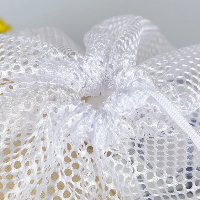 Hot sale Drawstring Laundry Bags Coarse Mesh Laundry Bags Laundry Mesh Bags for Washing