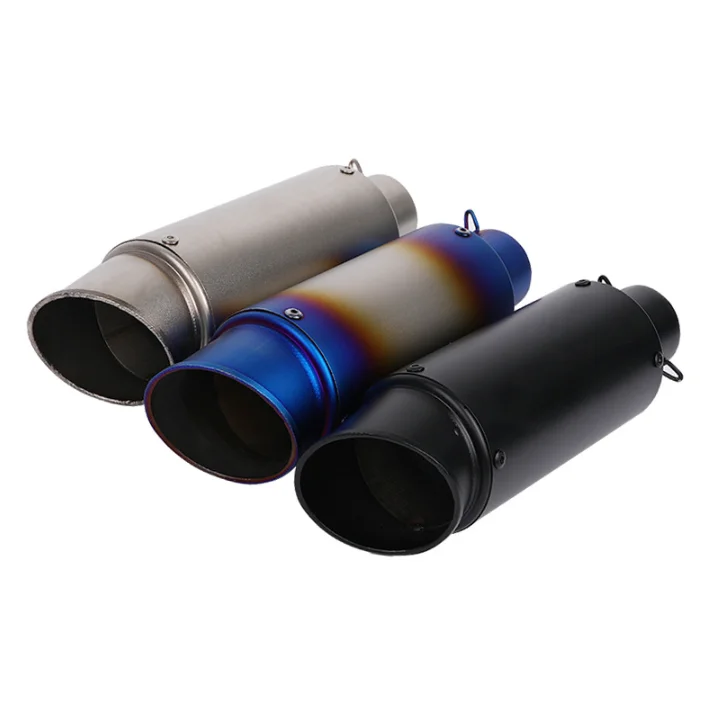 Factory Universal Muffler Straight Racing Performance Stainless Steel Car Back For Exhaust Muffler Universal Catalytic Converter