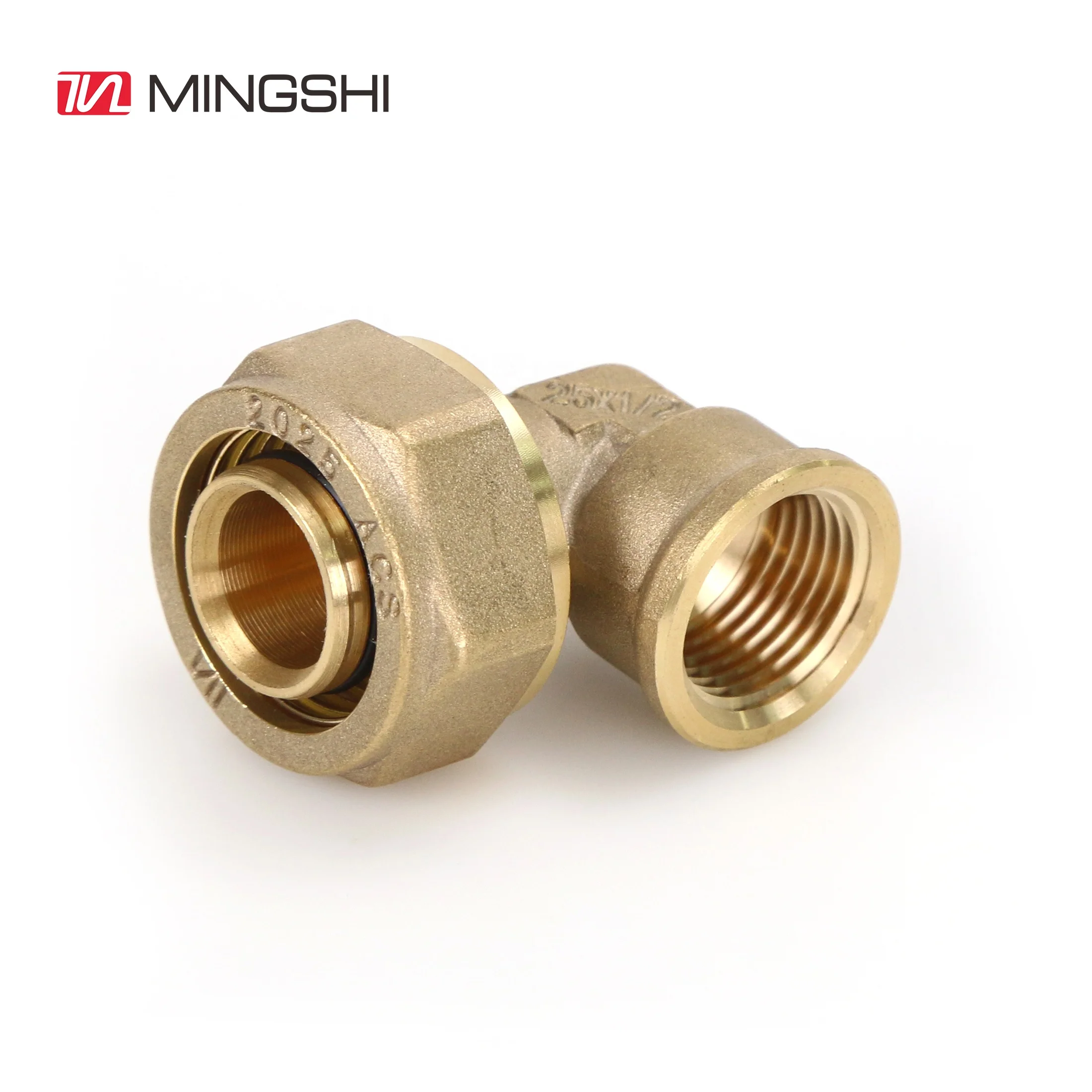 CW617N 58-2 brass 16 18 20 25(26) 32 female elbow brass compression fitting