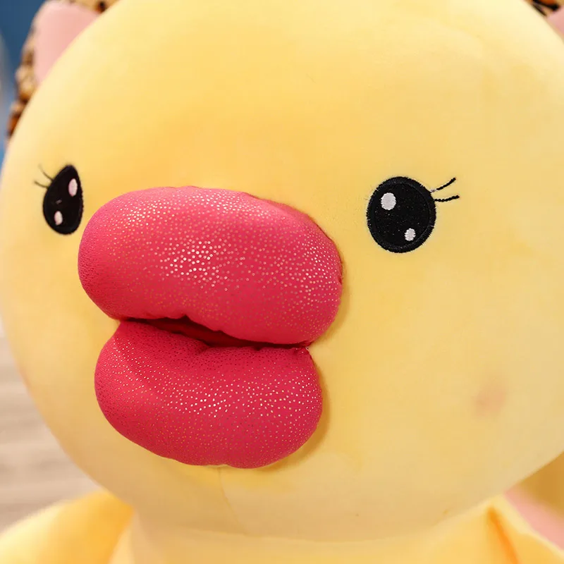 
Internet celebrity cute duck plush stuffed with a variety of sizes to choose for pretty gift 