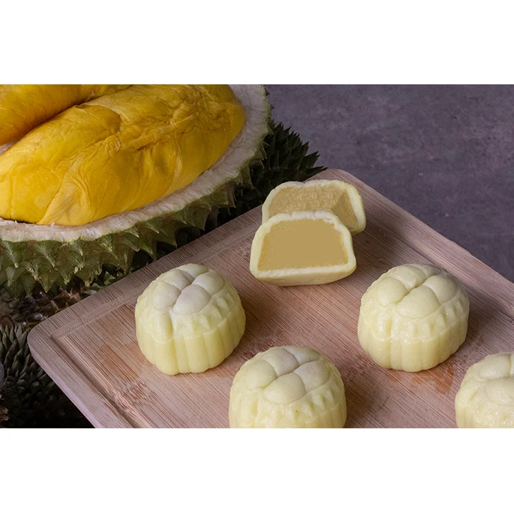 Высококачественный D197 Малайзийский дуриан продукт выпечка Снежная кожа лунный