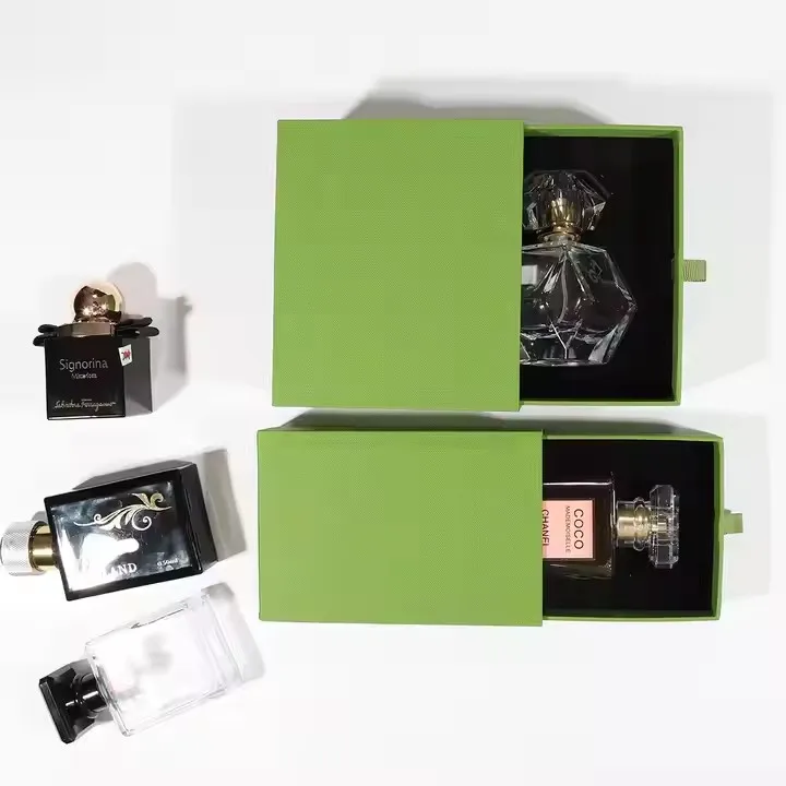 Customized Cosmetic Drawer Perfume Packaging Box Custom Logo Luxury Perfume Boxes