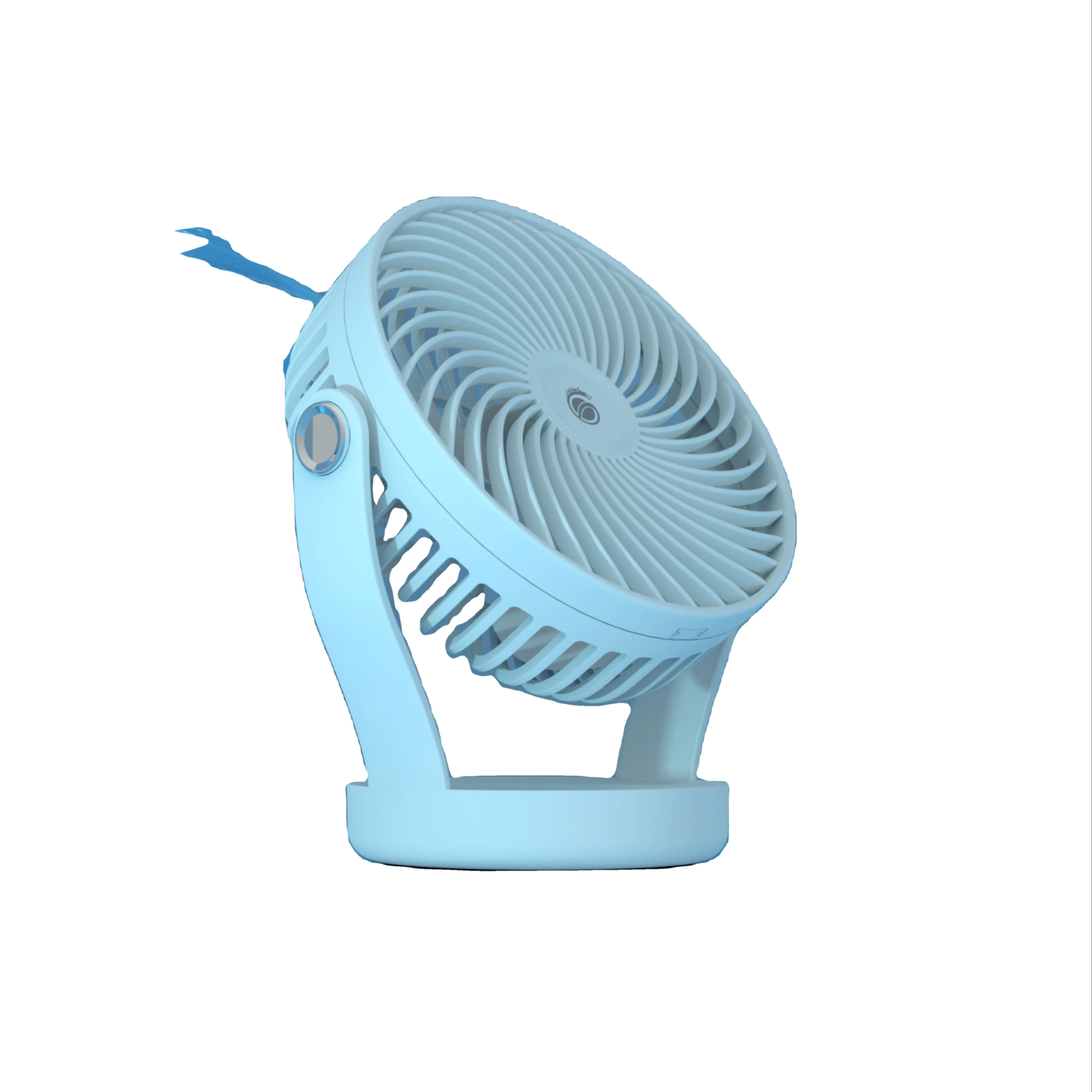 KONFULON 2024 top Selling new Desk Fan 4 Speed Adjustable Head 360 Degree Rotatable Personal Fans Small Table Fan for travel