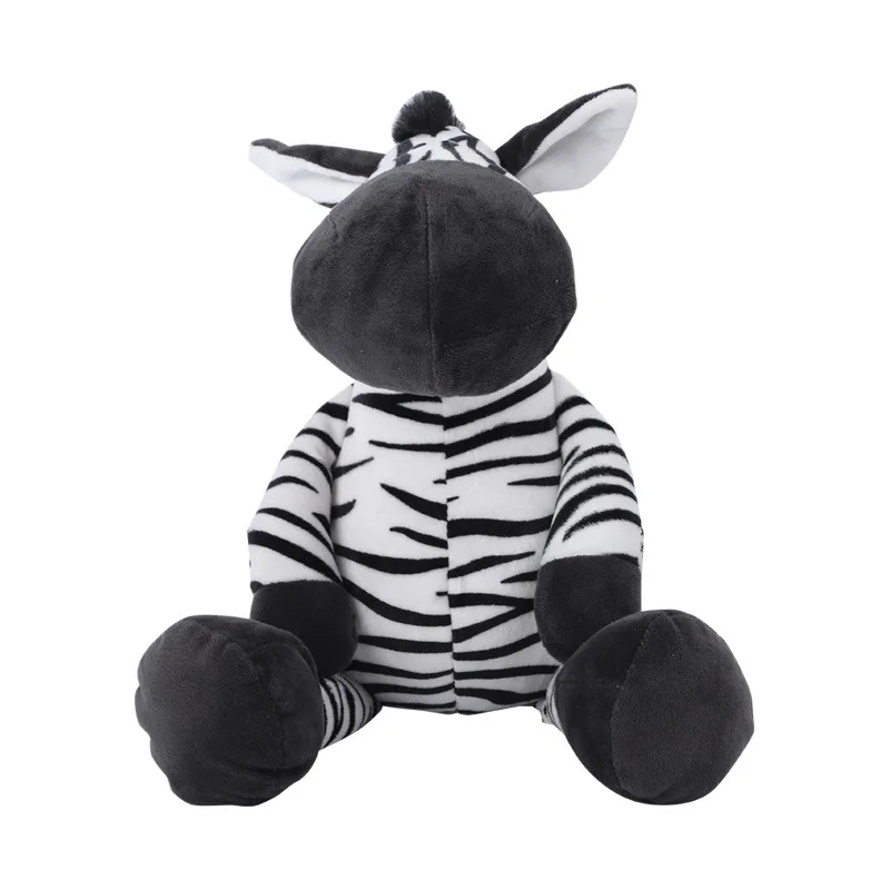 Jungle Animal Toys Plush Set Lion Tiger Elephant Zebra Giraffe Monkey Wild Animals Themed Parties