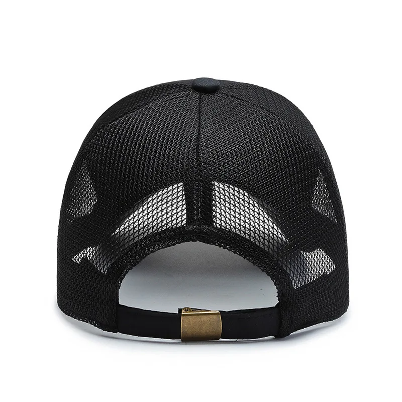 2022 Hot sals High Quality Fashion Custom Logo  Back Mesh Casual Breathable Baseball Cap