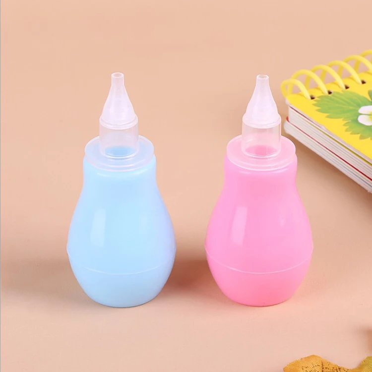 Manual Suction Baby Nose Cleaner Newborn babies Safety Hygienic Vacuum Nasal Aspirator
