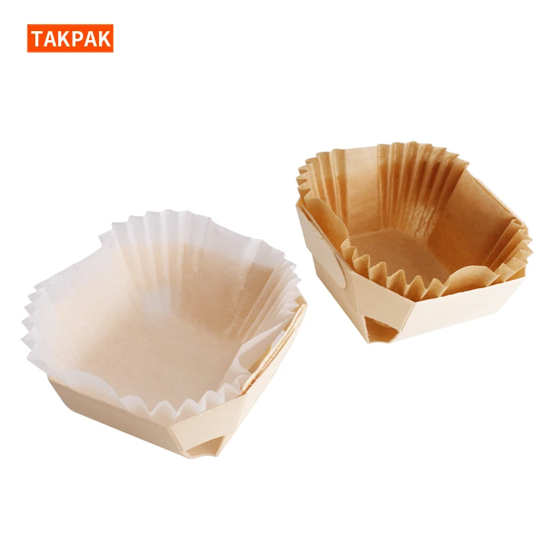 Eco Friendly Hot Sale Biodegradable Wooden Cake bread Baking Tray with Baking Mold Loaf Pans