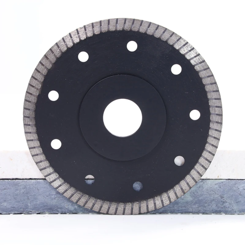 High Precision Sharp Black Thin Turbo Diamond Cutting Blade thin cutting disc sharp porcelain saw blades