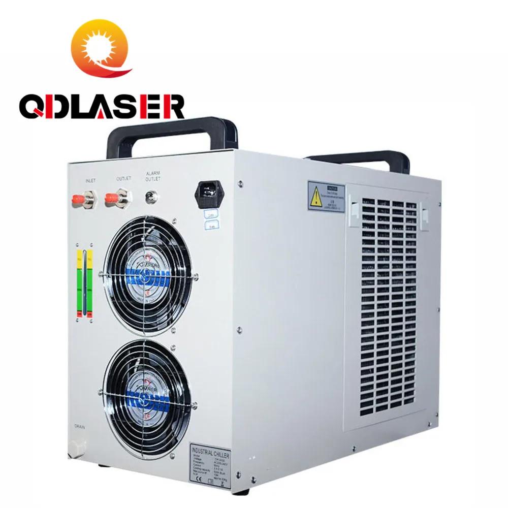 QDLASER водяной промышленный охладитель 110 В 60 Гц CW5000-DG для Co2 лазерной гравировки резки
