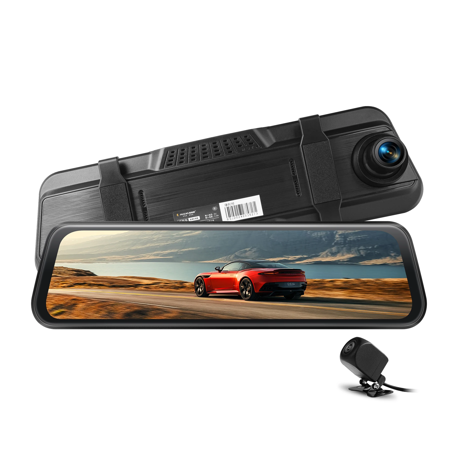 Автомобильная видеорегистратор с 135 градусами 1080P HD G-сенсор
