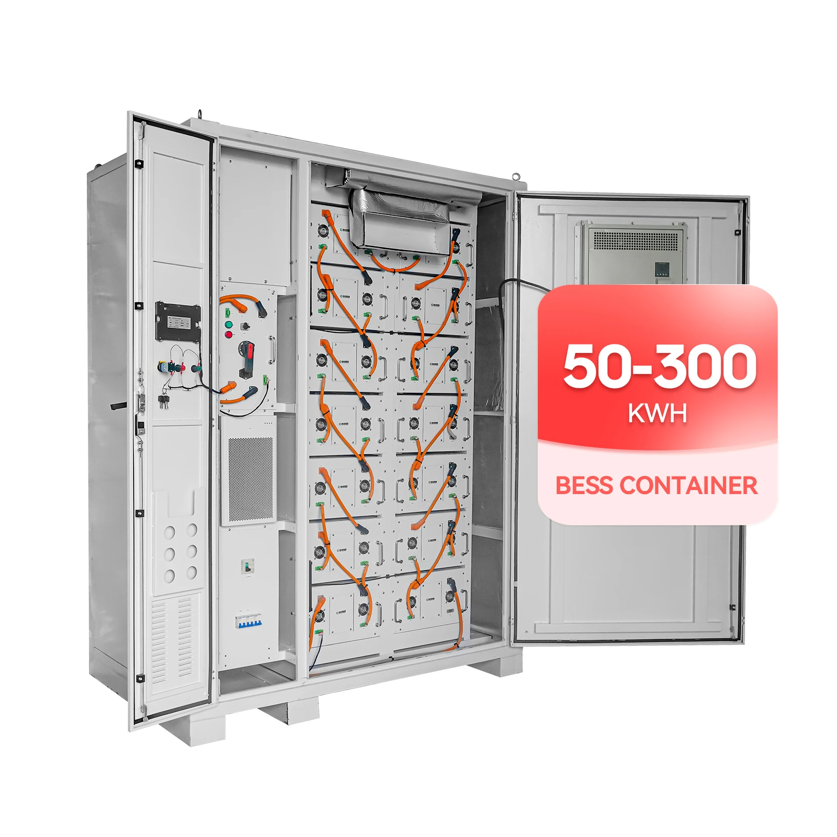 Industrial microgrid 200 kwh Energy Storage System 200 kilowatt Battery 200KWH Customization Battery Cabinet