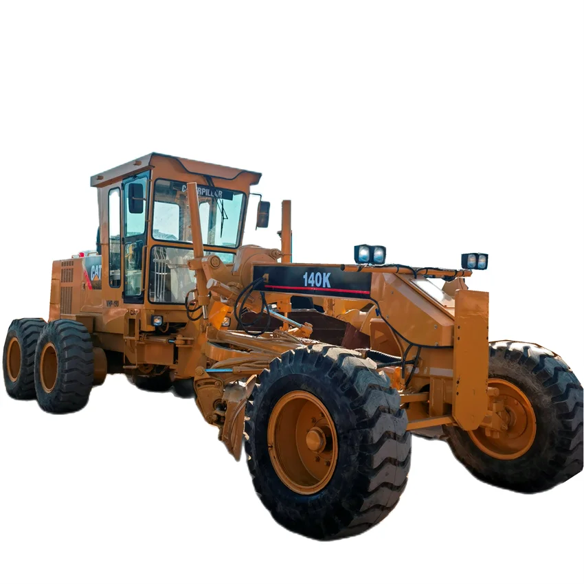 Good Condition Used machinery CAT 140H original Motor Grader Used 140h 140g 140k Caterpillar machine Motor Tractor Graders
