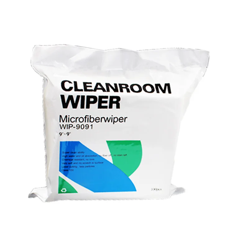 
Manufacturers Wholesale Sgs Esd 9091 Anti Static Cleanroom Microfiber Wipes 