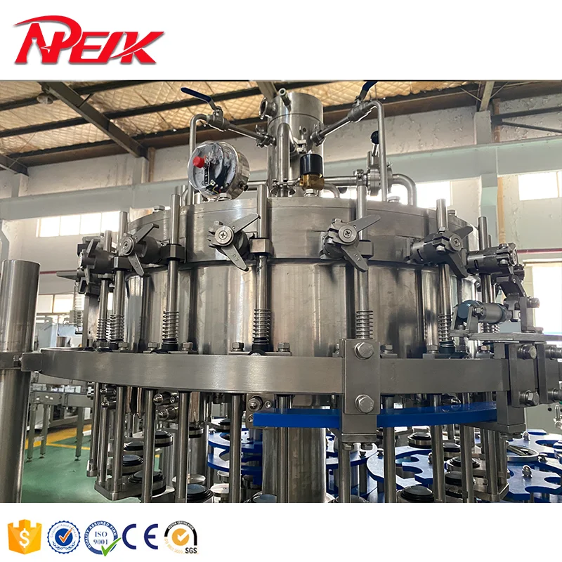 Glass bottle beer filling machine equipment/can filling production line