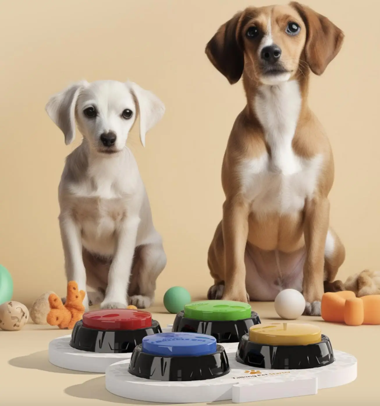 Wholesale Pet Training Products Voice Recording Button 30 Second Record Dog Buttons for Communication Pet Training Buzzer