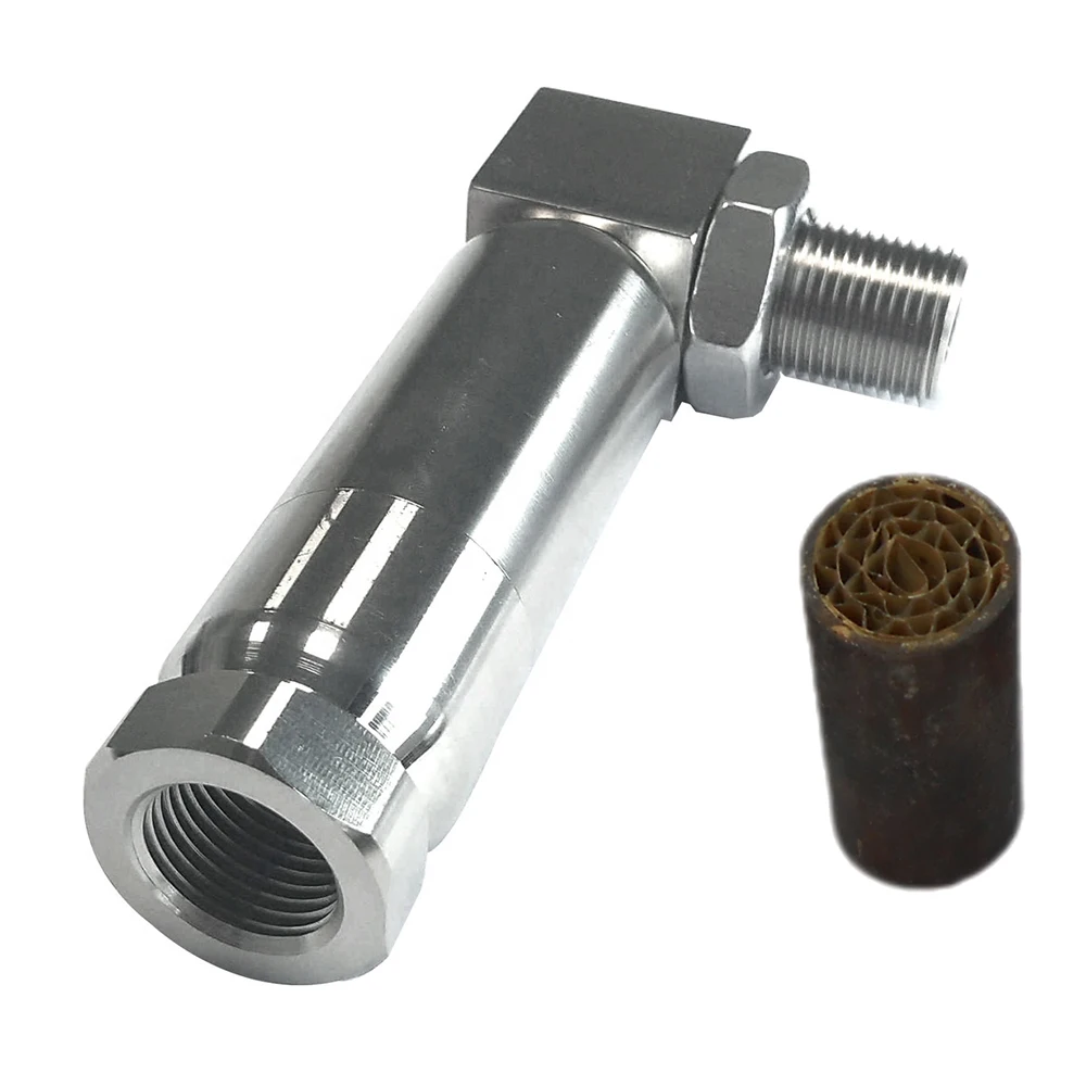 mini catalyst converter adapter for not remove main catalyst converter,rear Oxygen sensor spacer-Check engine light Fix