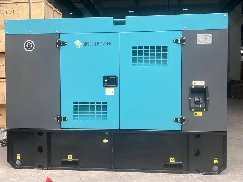 100 kVA diesel generator 3 PH 50HZ 60HZ powerfull  electric genset silent type soundproof canopy in Ecuador market