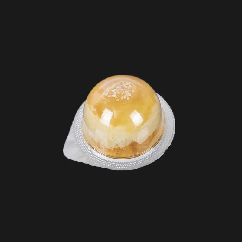 hengmaster Packing food plastic dessert tray and container box with lid cover for cake