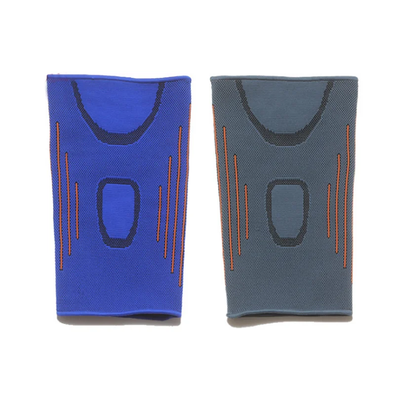 Factory Price Custom Knee Support Tool Hot Selling Customized Logo Non-Slip Nylon Compression Knitted Brace Sleeve