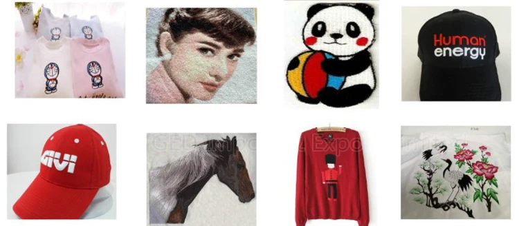 2019 New Design 6 Head High Performance Cap Embroidery Machine 12 Needles Flat Sewing Machine