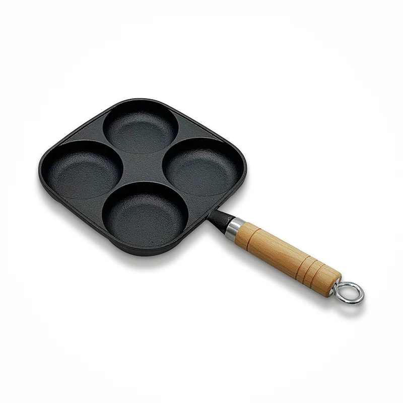 Cast Iron Non Stick Egg Mini Frying Pan kitchen wares wholesale fry pan