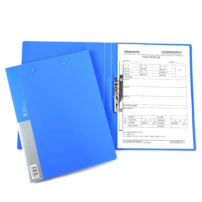 Wholesale Office School Stationery A4 Conference File Folder Spring File Folder With Clips