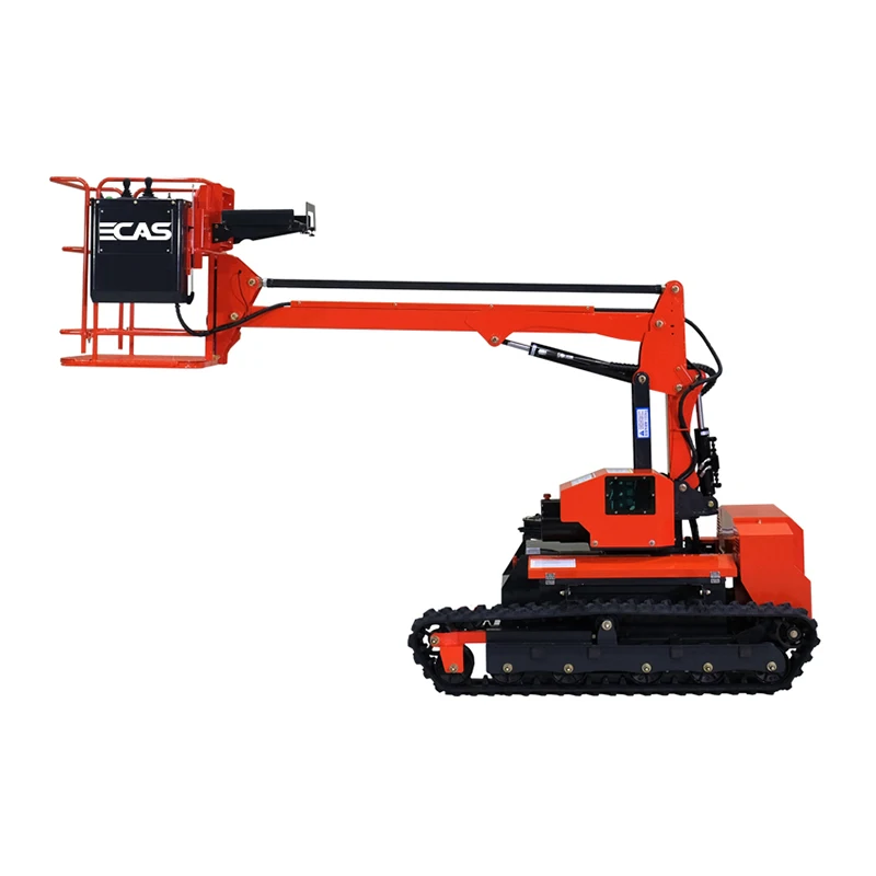 ECAS-100K 180 Degree Rotation Efficient Automatic Scissor Platform Orchard Picking Boom Lift