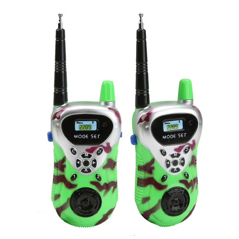 Kids Educational Children Play Walkie-talkie Toy Kid Interphone Upgrade 200m Long-distance Noiseless Walkie-talkie