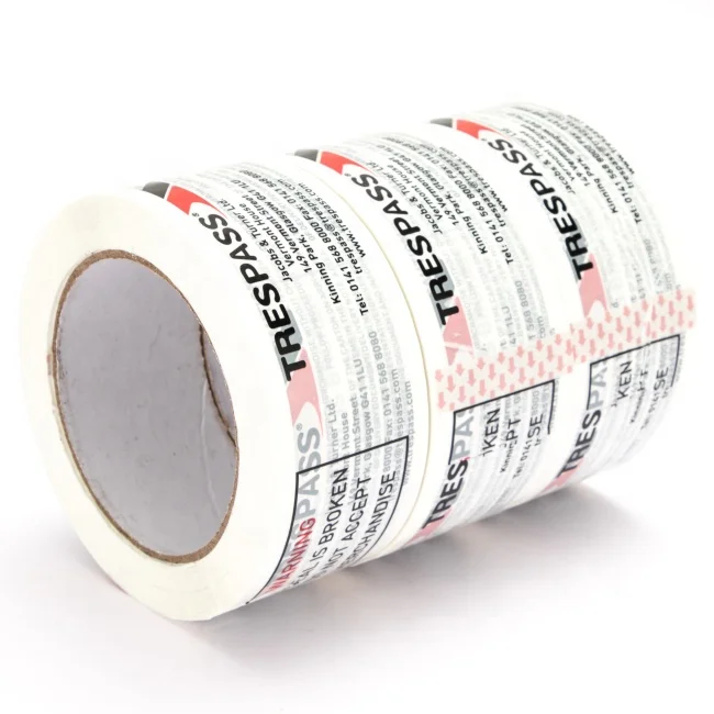 Best Price Of New Design Logo Branded Cello White Packing Tape
