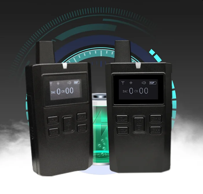 5 Way Wireless Tour Guide System Microphone Noise Reduction Listening Devices for Factory School Horse Riding Equestrian