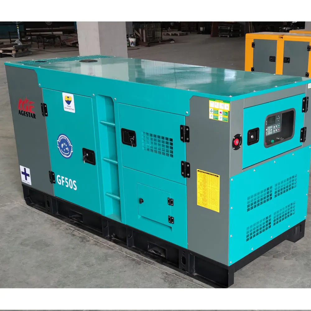 Agestar Power super silent 20kva 25kva 30kva 50kva standby diesel generator set for home use diesel generator 50kva