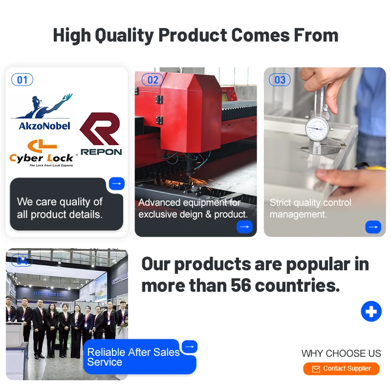 Office Furniture Swing Door Metal Cabinet Storage Cabinet with 3 Adjustable Shelves and Three Point Lock