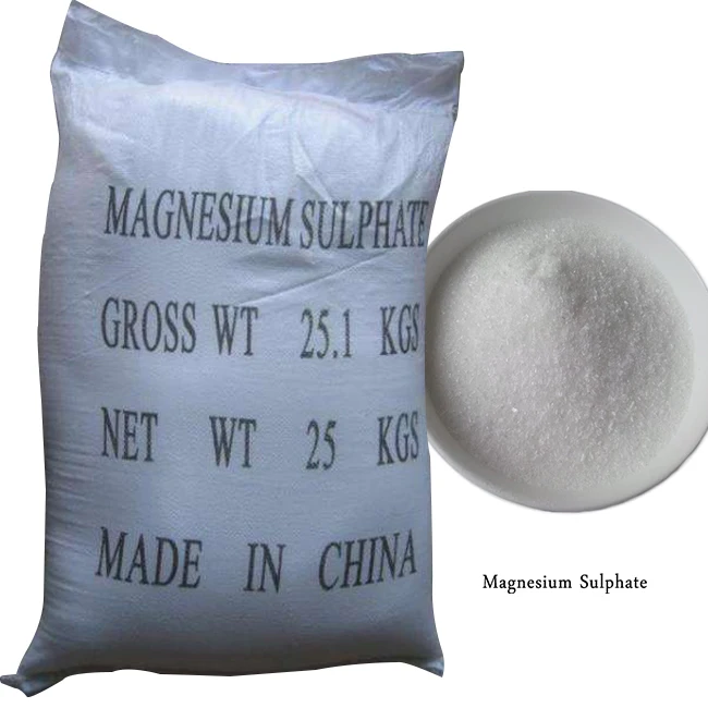 mgso4 magnesium sulfate heptahydrate epsom salt MgSO4.7H20