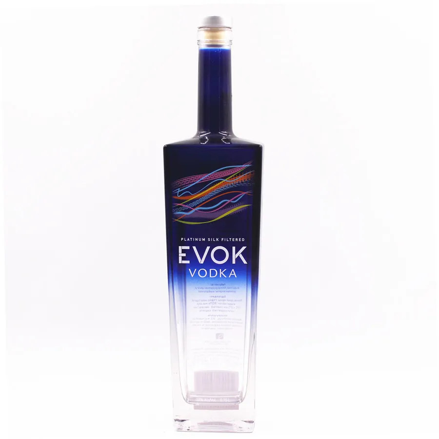 Изготовленный на заказ, 750 мл, 75 куб. См, с пробковым верхом, супер кремневый пустой, для Осло, виски, текилы, ликера, спирта, вина, водки, бокал, винная бутылка