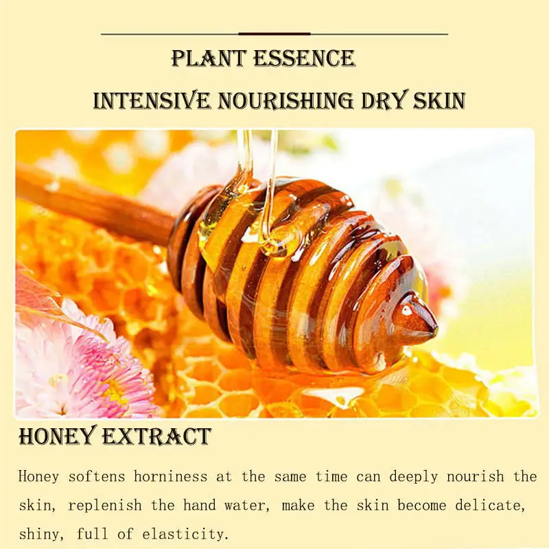Private Label Black Skin Honey Peeling Lightening Whitening Exfoliating Hand And Body Lotion Dark Knuckles Removal Hand Mask
