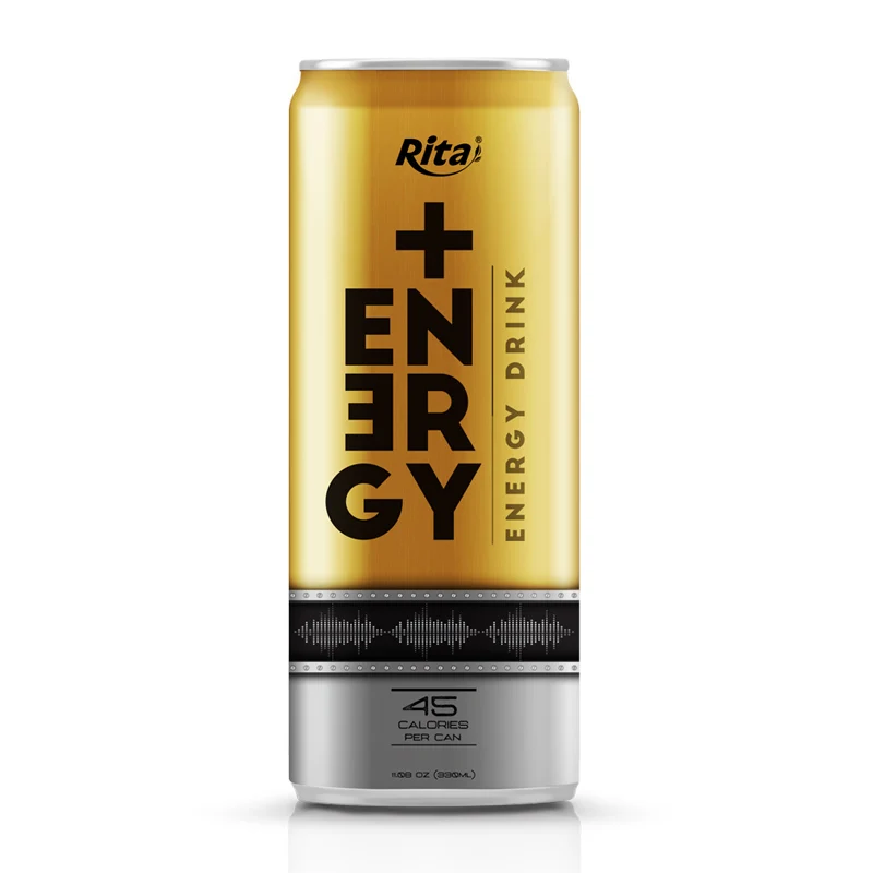 250ml canned Sparkling No Sugar Energy Drink
