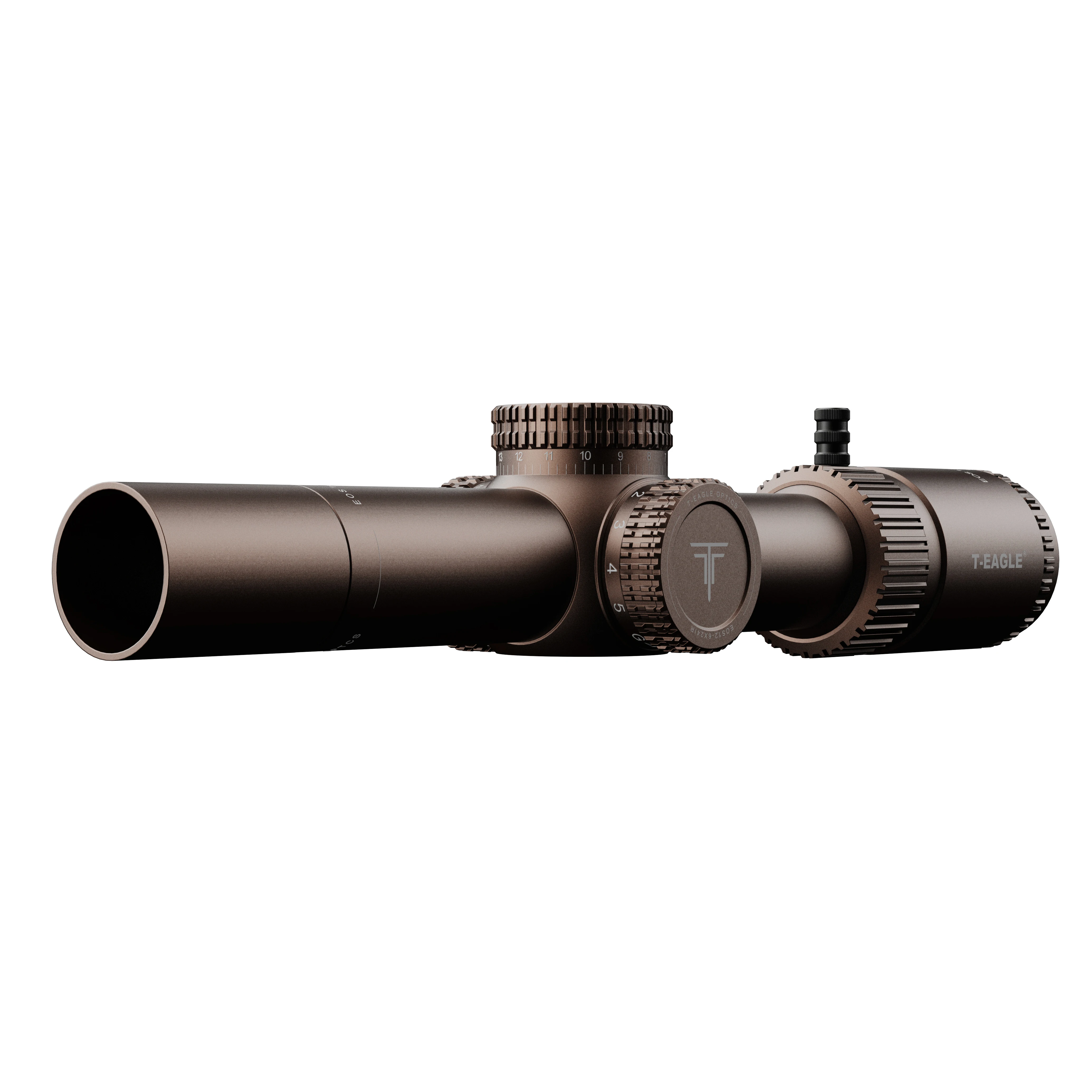 Accept OEM T-EAGLE EOS 1.2-6 Brown scope Thin Border tactical Optic sight Waterproof Quick Looking Outdoor Sports Hunting Scope