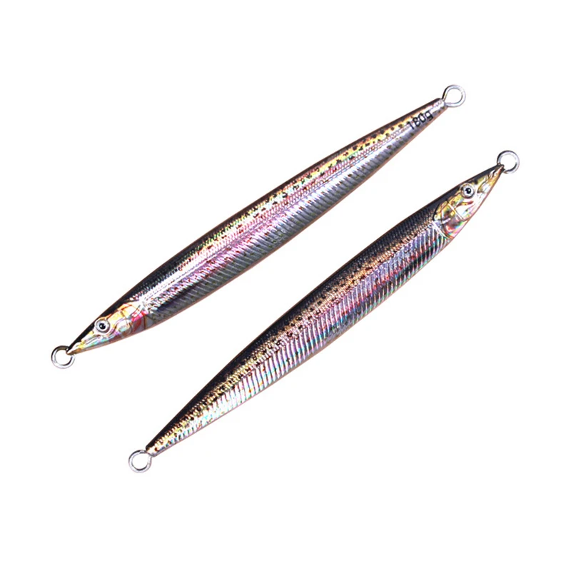 2022 New 150g 180g 3D Printing Lifelike Artificial Wholesale Slow Jigging Lure Metal Jig