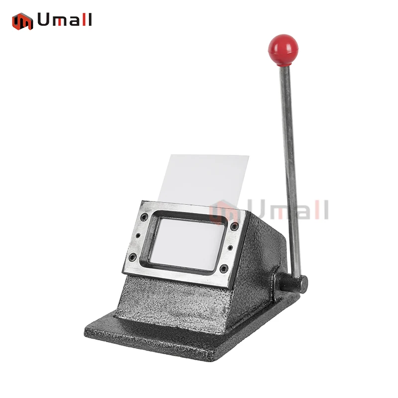 Heavy Duty Yatai Manual D-013 54x86mm Pvc Id Card die cutter Business Card Cutter