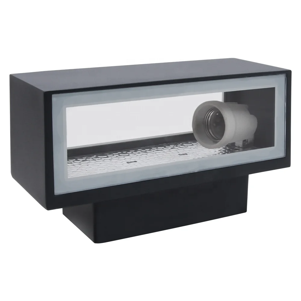 IP65 Up down Wall Lighting Fixture Outdoor wall light housing E27 socket