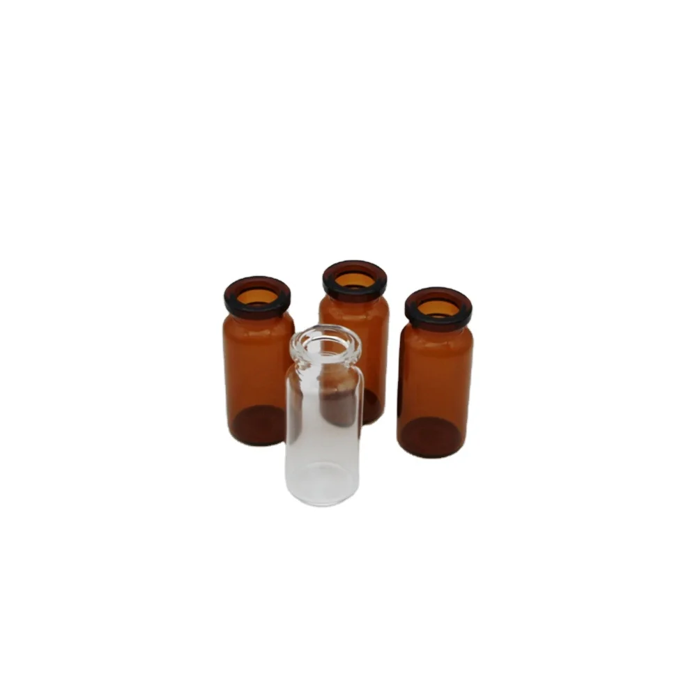 3ml 5ml 7ml 10ml  amber clear pharmaceutical glass vials