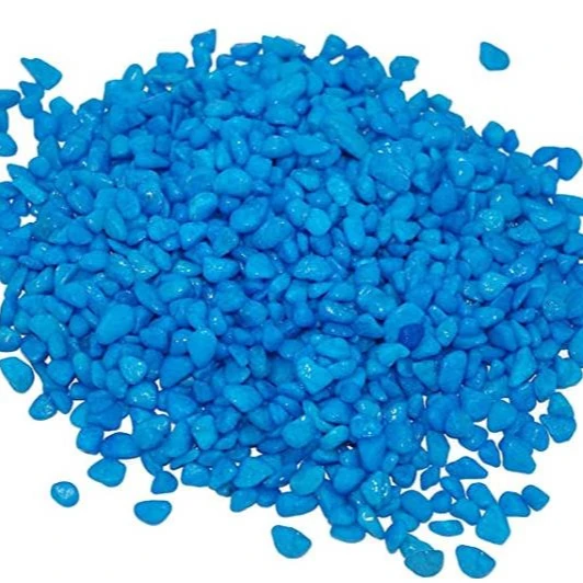 Beautystone Company Hot Selling purple Painted Gravels Coated Gravels