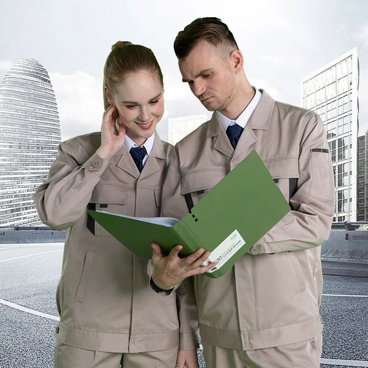 Custom Professional Factory Workwear Welding Technician Work Suit Mechanic Worker Uniform