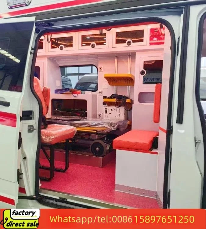 Factory price Transit emergency ICU ambulance vehicle Medical Car Emergence Hospital Ambulance