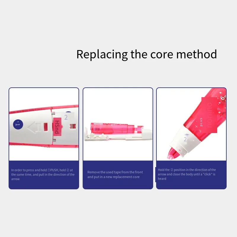 1 оптовая продажа плюс клейкая лента с двойным покрытием TG-746 заменить сердечник карманная книжка студентов прозрачный корпус прочный точечным