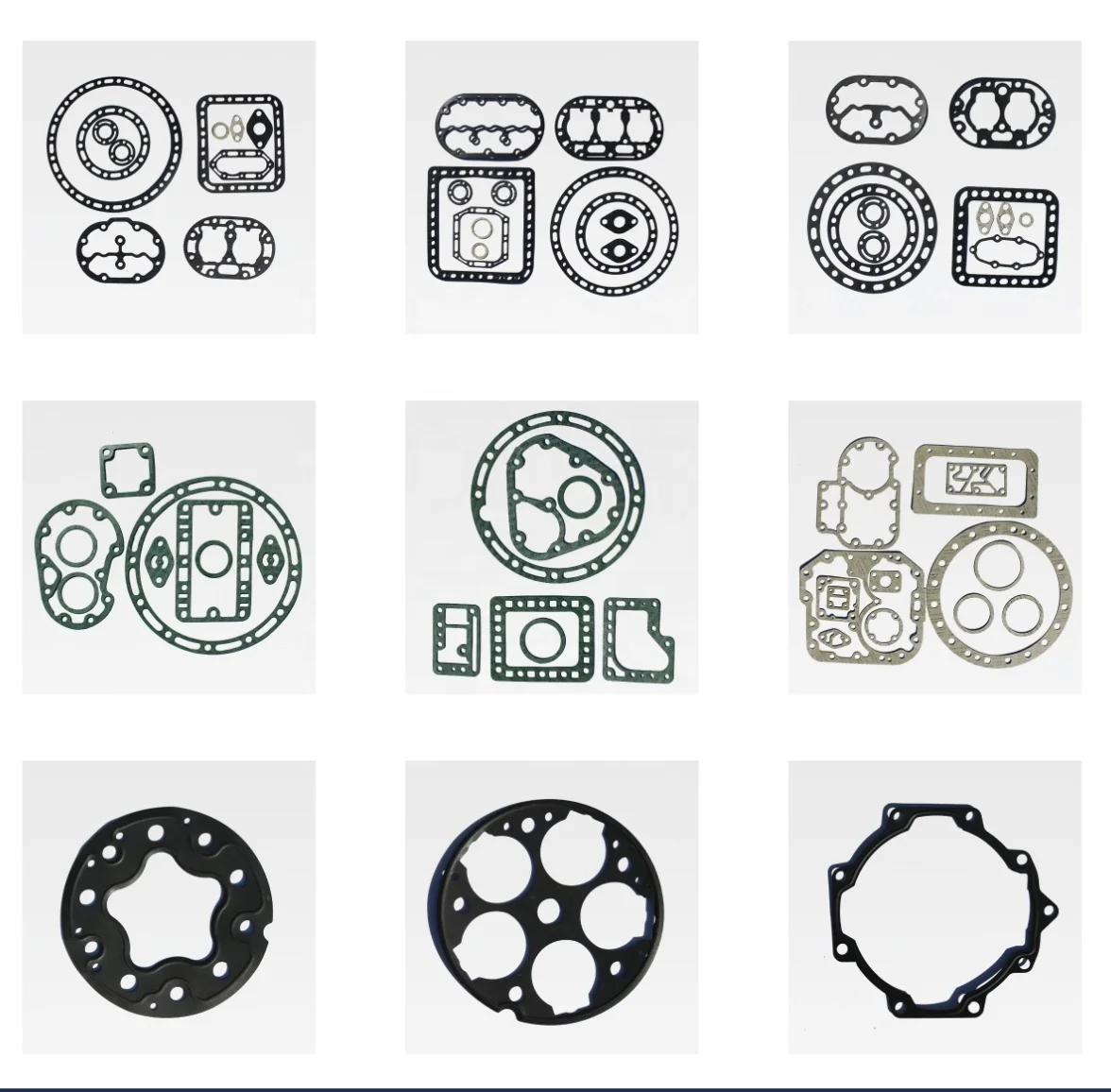 
compressor gasket set assembly,valve plate,compressor spare parts 