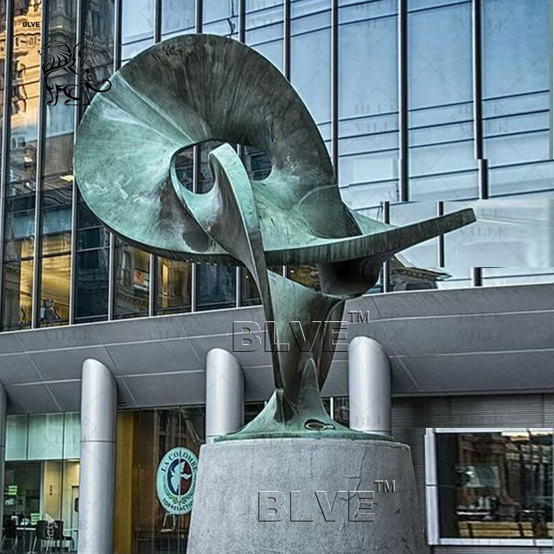 BLVE  Outdoor Landscape Decorative Casting Metal  Statue Large Size Copper Bronze Abstract Sculpture
