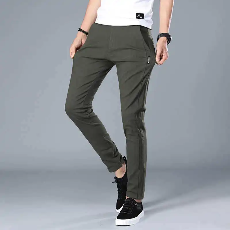 
high quality mens chino slim trousers for mens black smart crop trousers 