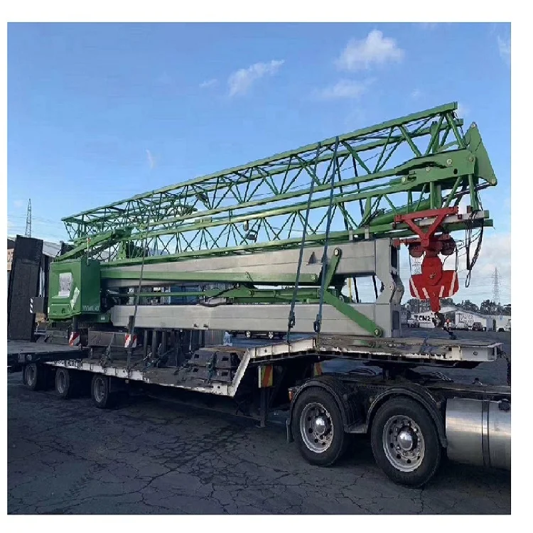  4 tons Haoboc self erecting mobile tower cranes with best