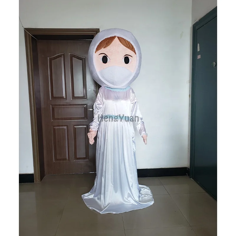 Hengyuan New Design The Bearded Man Mascot Costume for Carnival Party Custom Movie Character Mascot Outdoor Performance Clothing